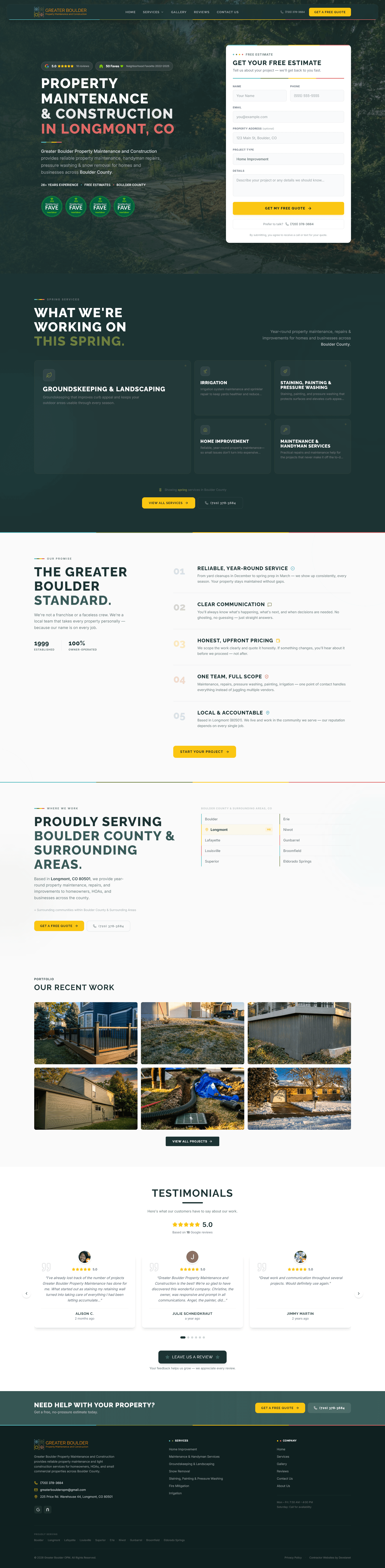 Greater Boulder OPM website screenshot