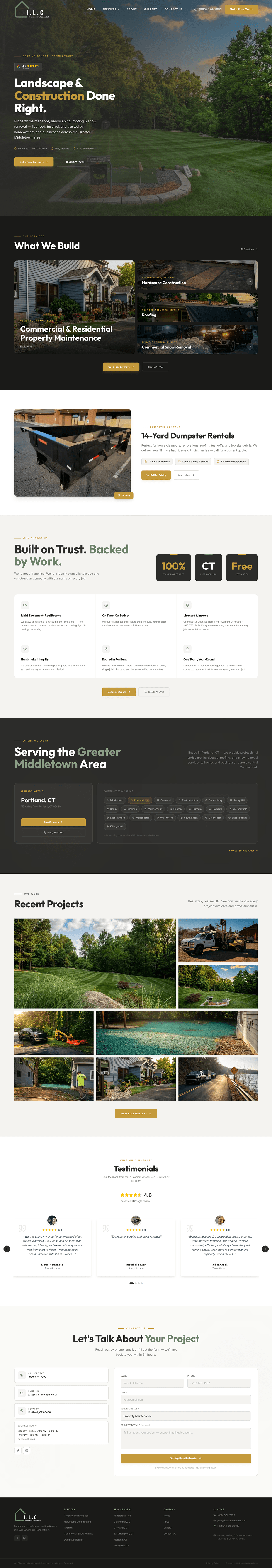 Ibarra Company website screenshot