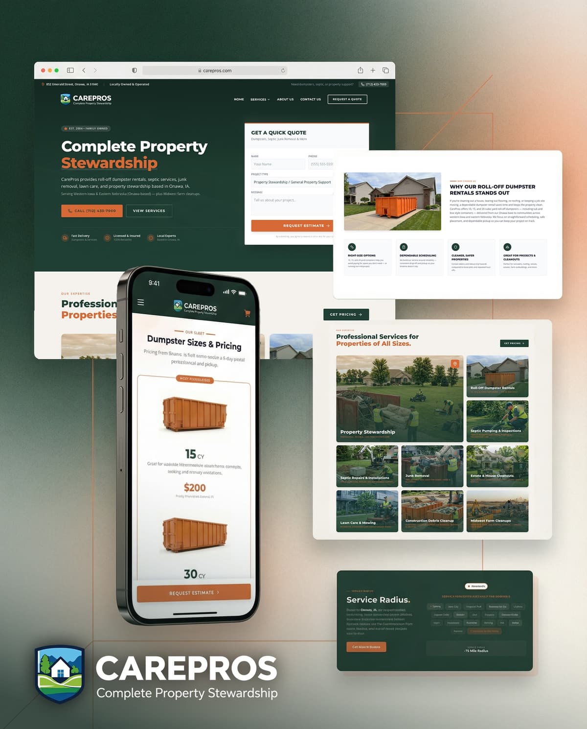 Property Maintenance website